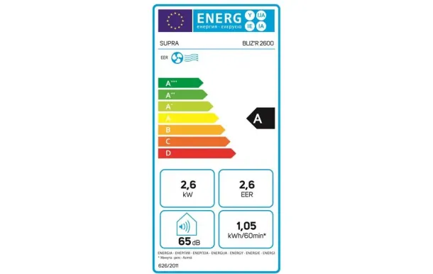 SUPRA Climatiseur monobloc BLIZR2600